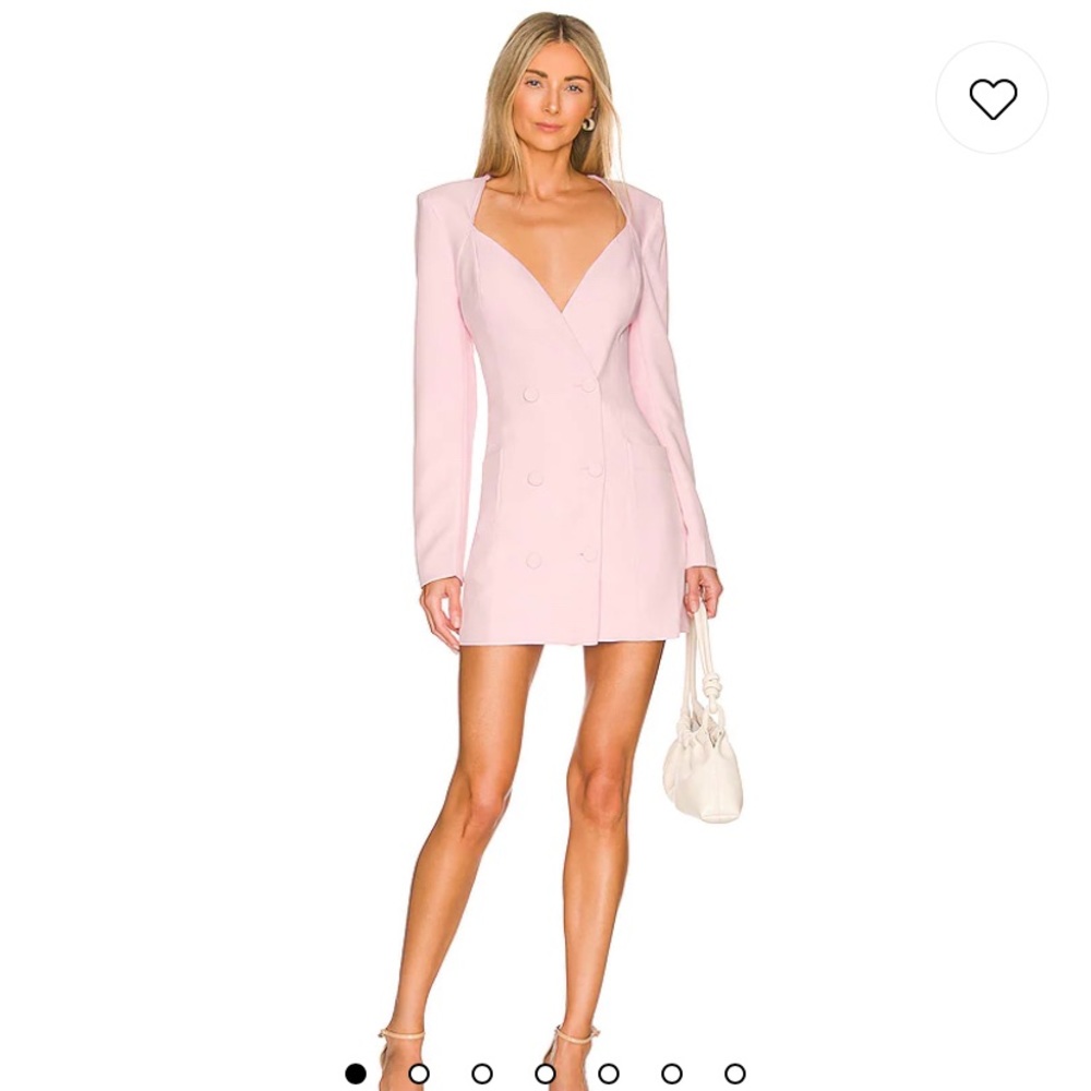 Bardot Pink Blazer Dress from Revolve!